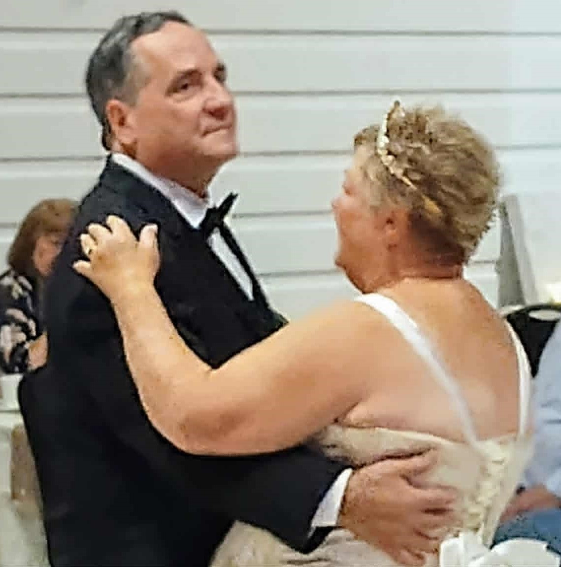image of Bert and Charlie dancing at wedding